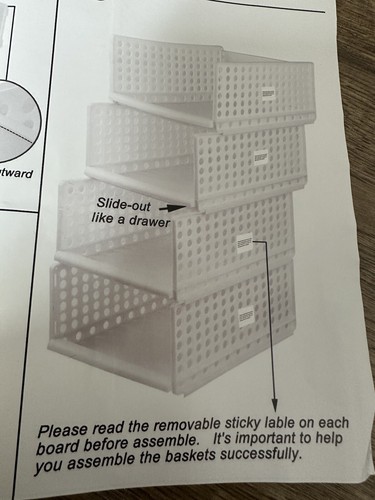 Folding wardrobe storage box - folding,