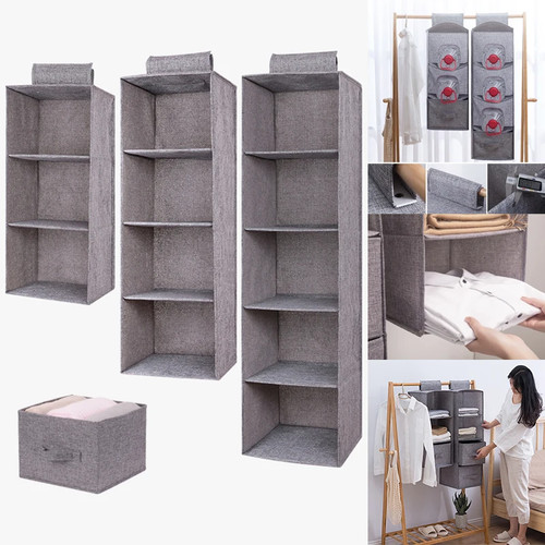 Hanging wardrobe organizer 4 - 3,