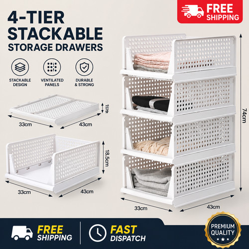 Wardrobe organiser stackable - wardrobe,