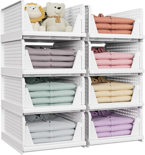 Snslxh 8pcs folding closet - snslxh,