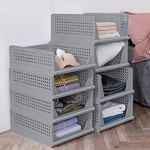 Stackable wardrobe storage box - storage,