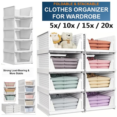 Stackable wardrobe organiser - stackable,