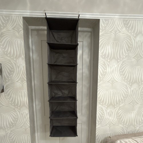 Grey hanging wardrobe - grey,