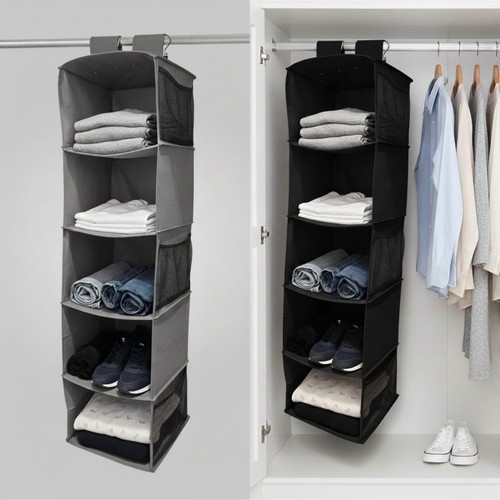 Hanging wardrobe organiser - wardrobe,
