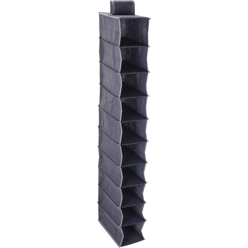 Grey hanging wardrobe storage - hanging,