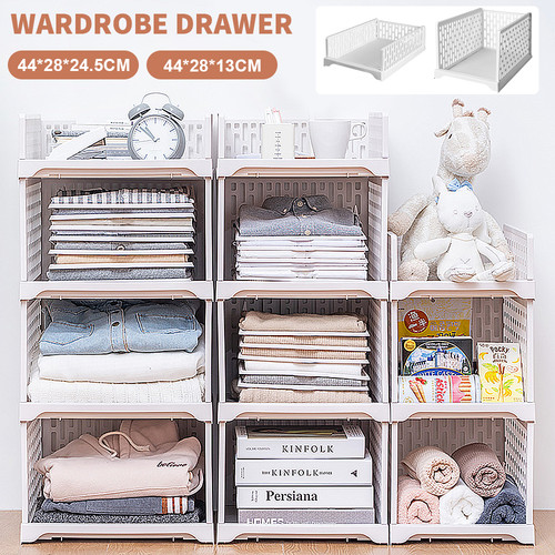 Stackable wardrobe organiser - stackable,