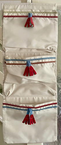 White hanging organiser - hanging,