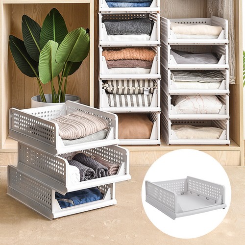 Stackable folding drawer - folding,