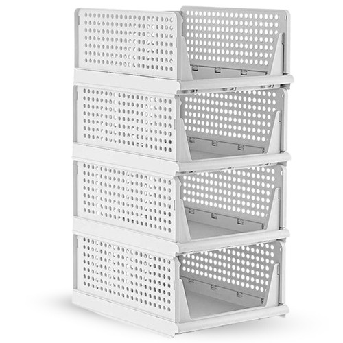 4pcs stackable wardrobe - stackable,