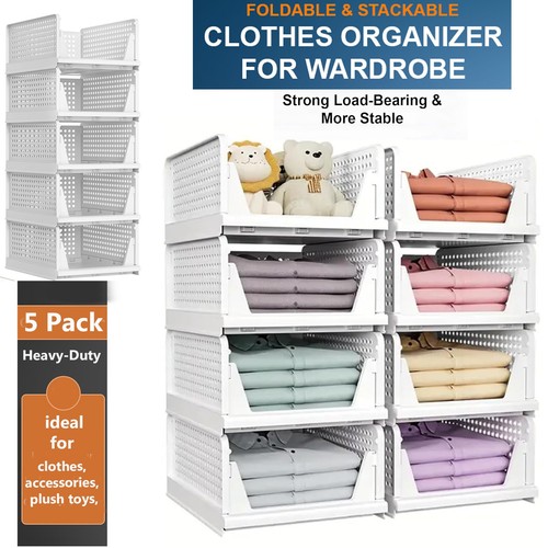 Stackable foldable storage - 5x,