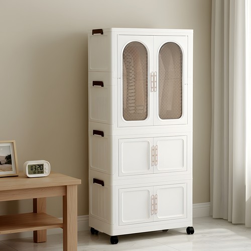 Portable plastic wardrobe - portable,